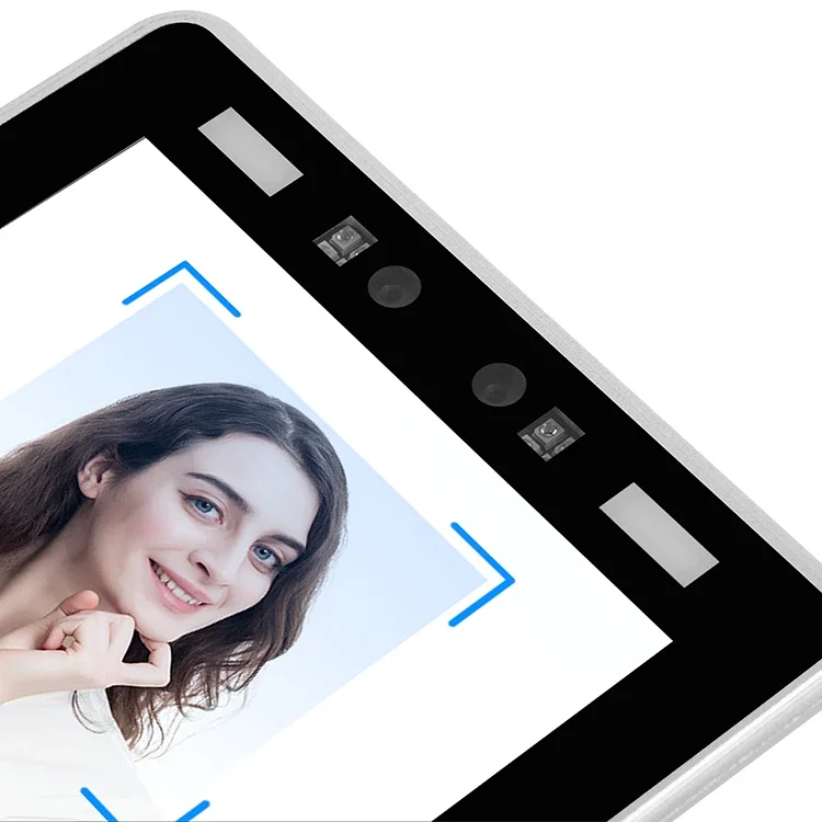 2026 Front Panel IP65 Waterproof Embedded 8 Inch 2GB+16GB Android POE Tablet for Face Recognition Smart Home Access Control