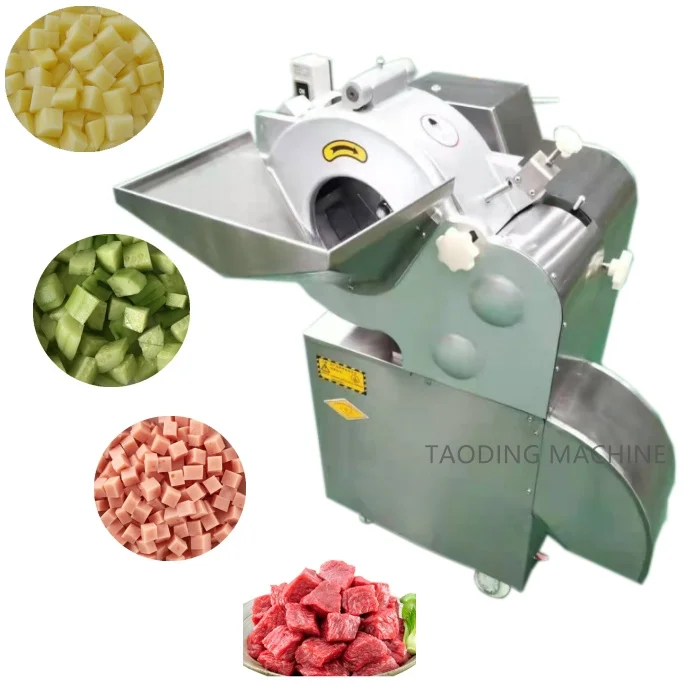 Long Beach Cubing Frozen Onion Cutting Machine Meat Cube Dicer Meat Cutting Machine Price