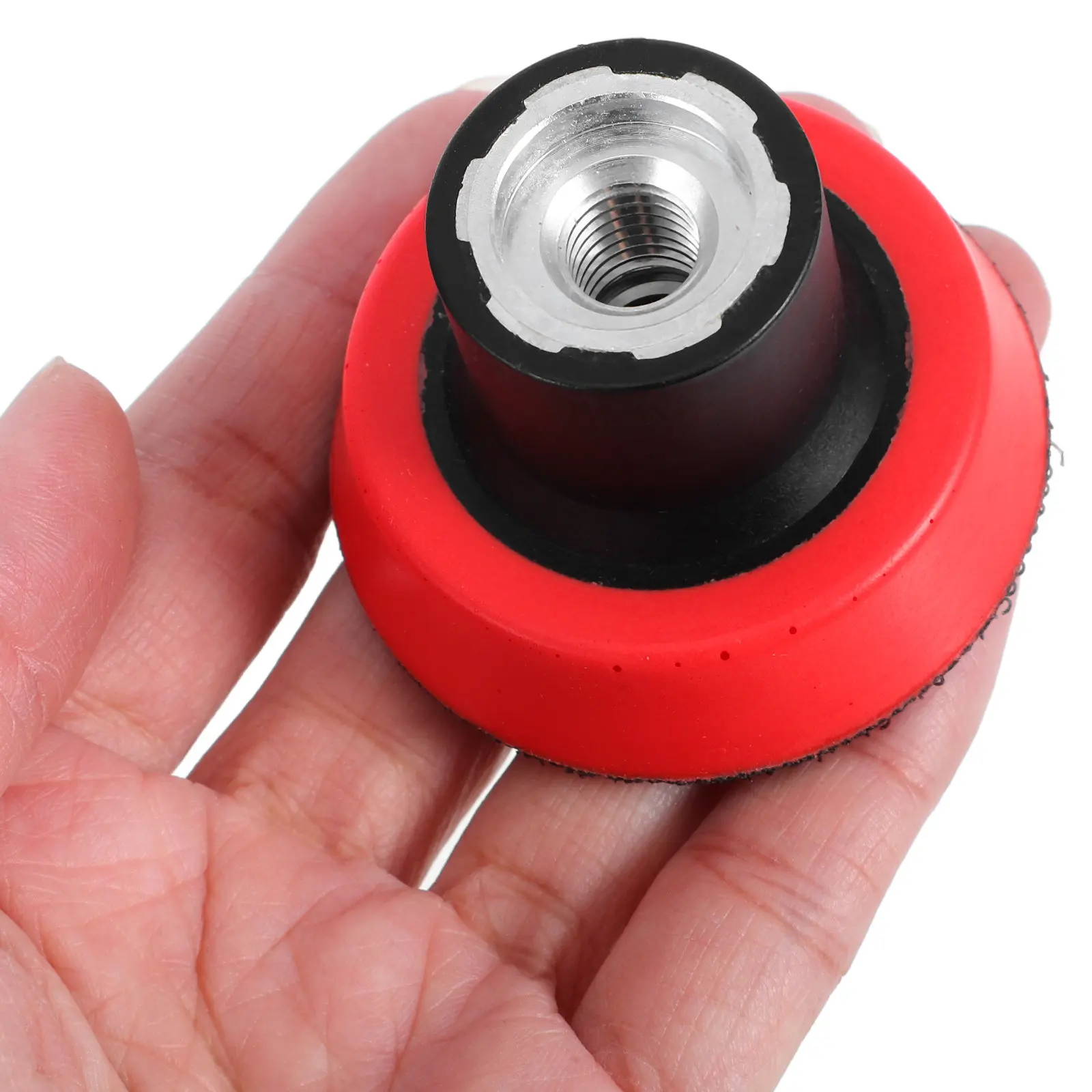 Thread Angle Grinder Extension Shaft Buffer Backing Plate Polishing Pad Buffer Extender Red 50Mm Replacement Buffing Polisher