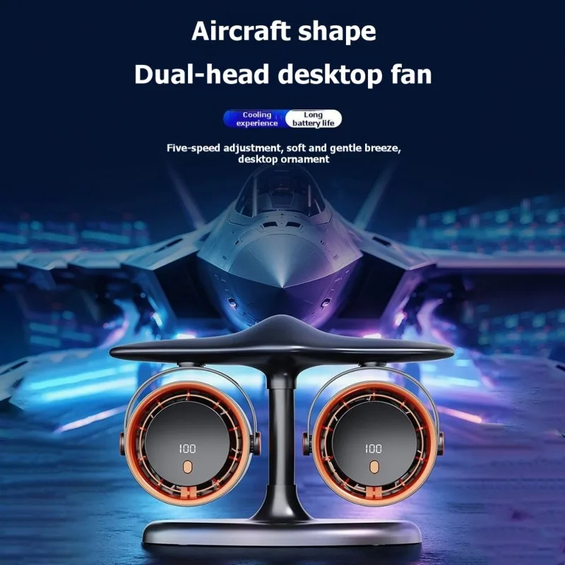 b82b-dual-head-digital-display-desktop-fan-usb-rechargeable-office-fan-circulation-functionality