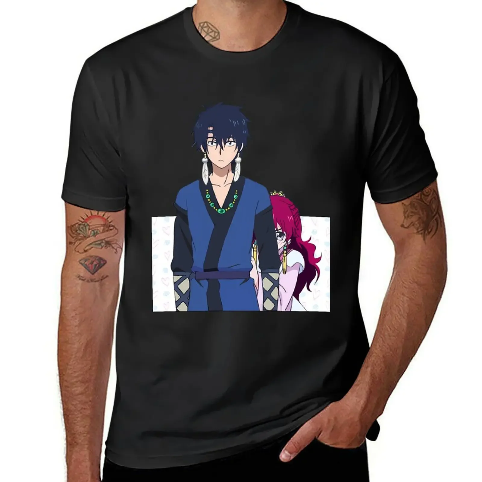 

Akatsuki no Yona -Yona Anime T-Shirt summer top aesthetic clothes t shirt men 100℅ cotton