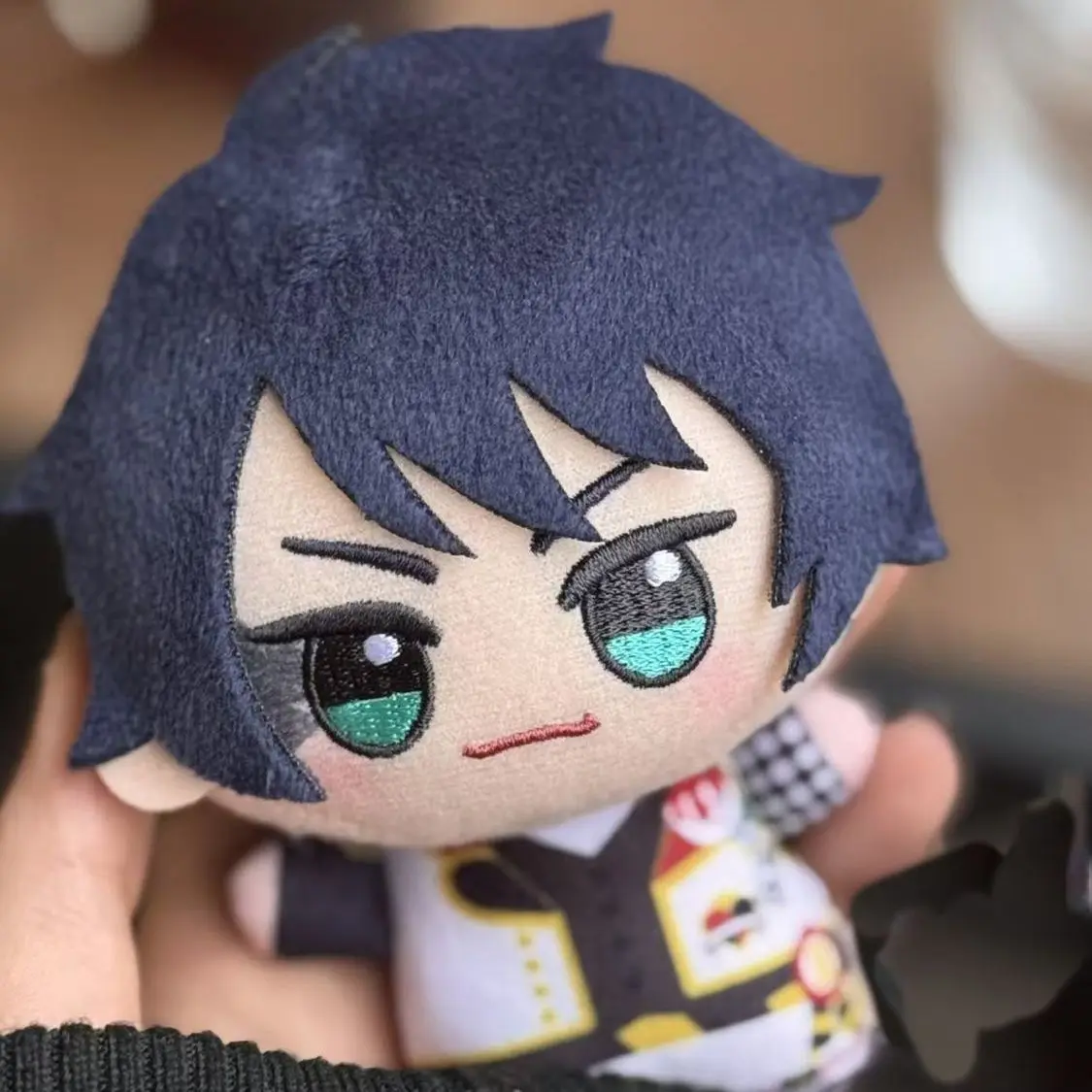 

Плюшевая игрушка Дьюс Спейд 10 см, персонаж из Страны чудес, плюшевая кукла, декоративный брелок для рюкзака, подарок