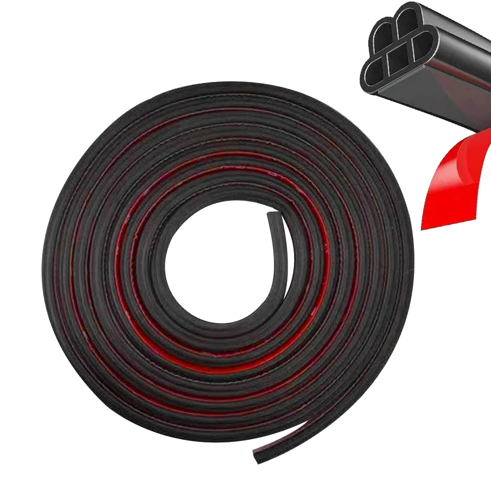 Car Seals SEAMETAL Sealant Strips Auto Rubber Door Sealing Interior Doors Seal Strip Automobiles Noise Insulation Weatherstrip