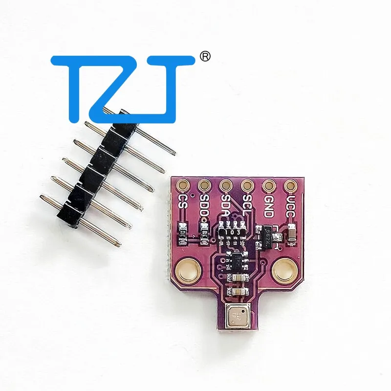 TZT BME680 Temperature and Humidity Sensor 4-IN-1 MEMS Environmental Sensor Module Ultra-low Pressure Height Development Board