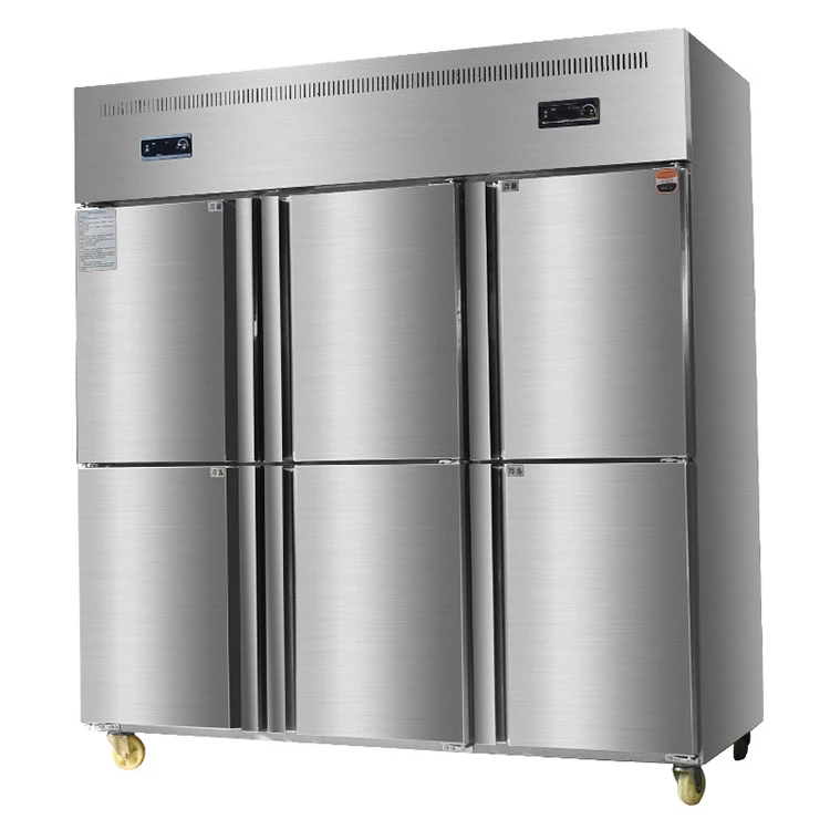 Restaurant Equipment Upright Chiller Commercial Refrigerator and Freezer Hotel Restaurant Hotel Kitchen Freezer Fridge