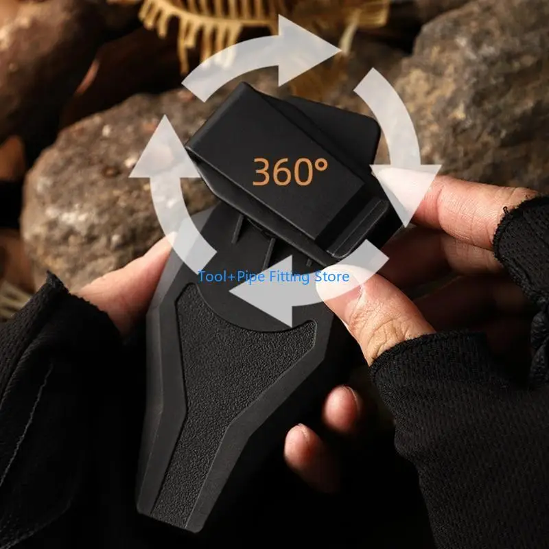 F92B 360 Rotation Fishing Line Cutter Cover Bag Rubber Fishing Tool Cutter Hook