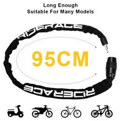 Candado antirrobo portatil para bici MTB, scooter y e-bike - 2 llaves