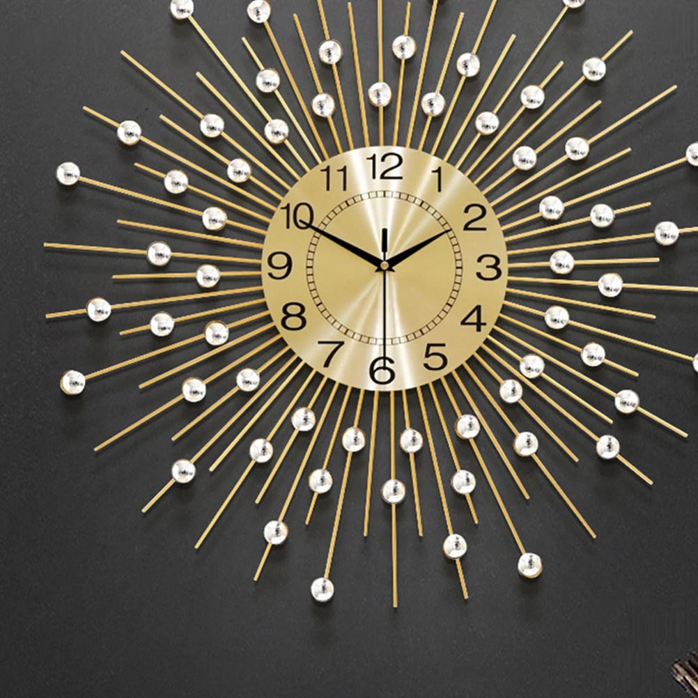 

Aluminum Dial Plate Quartz Clock Accessories DIY Round Replacement Easy Install Modern Style Clock Board