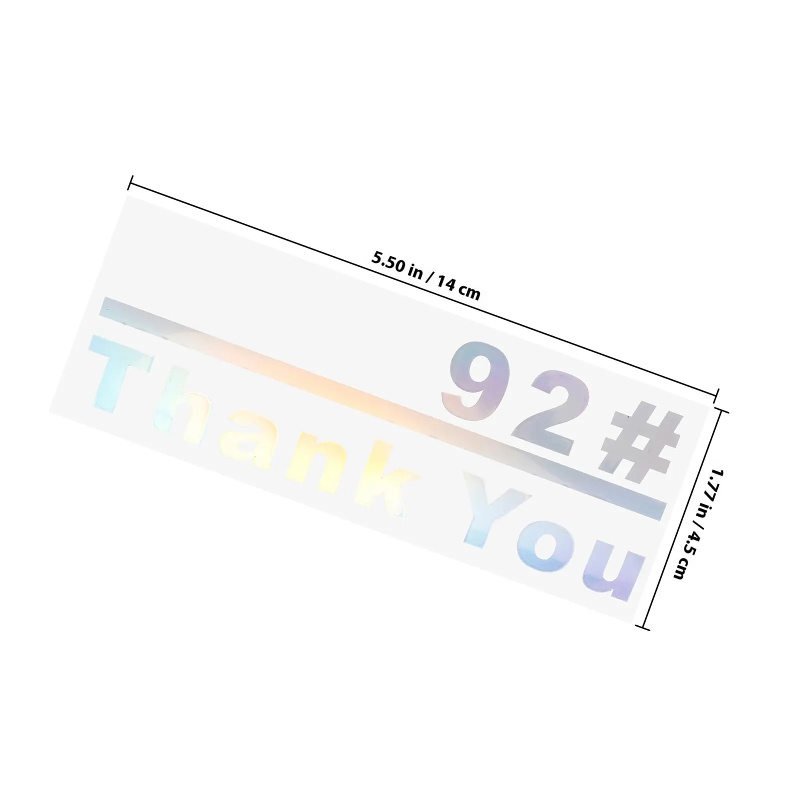 5 Pcs Decals for Vehicles Car Racing Stickers Body Decorative Exterior Accessories Fuel Tank Cap view 2