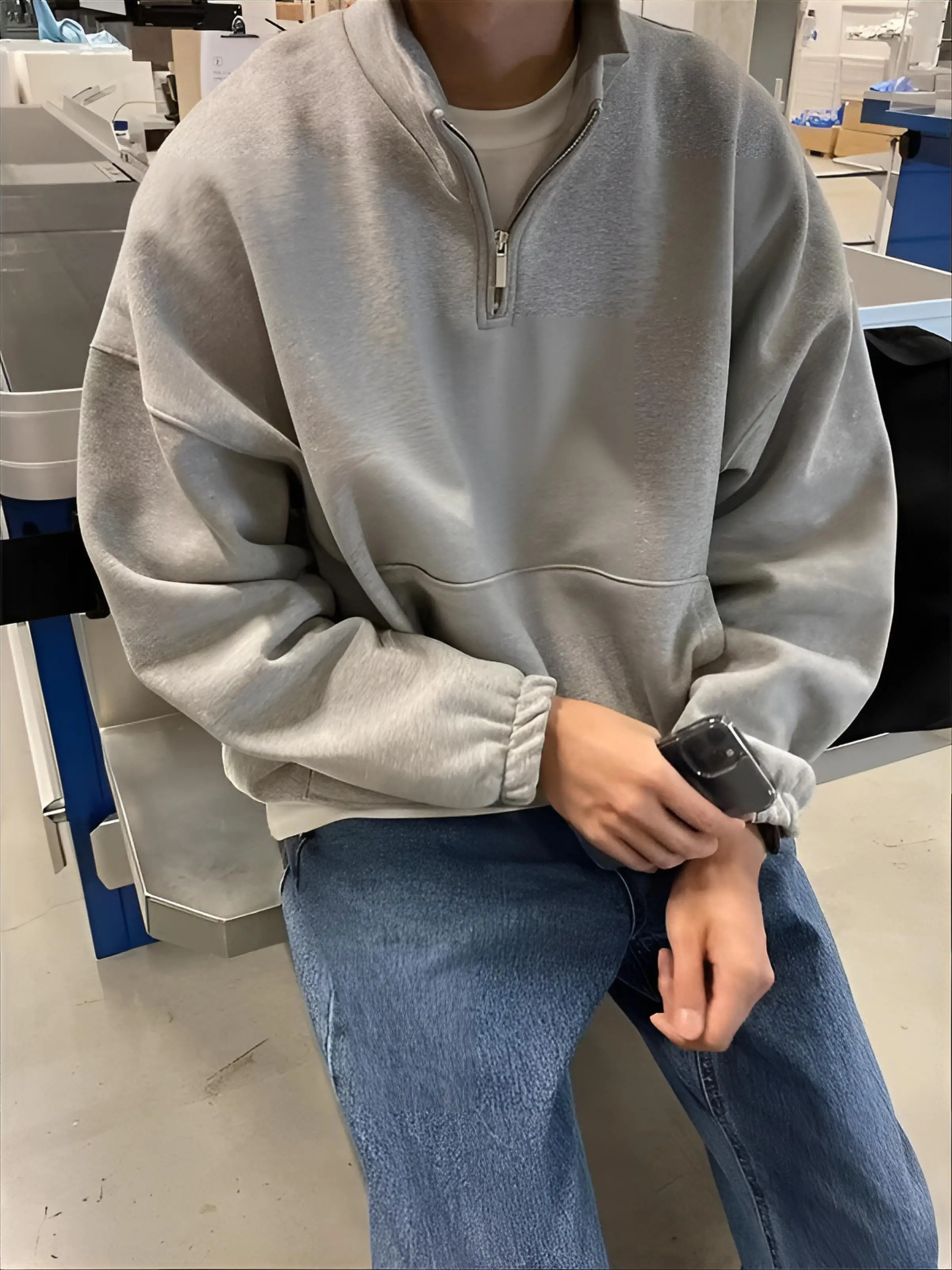 

Мужские толстовки без капюшона с длинными рукавами в корейском стиле: модные, трендовые, для сообществ, культурных групп, наций, стран, регионов и территорий.