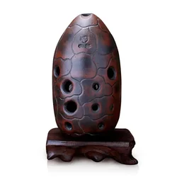 10 Holes Pottery Xun F G Tone Double Cavity Ocarina Music Flute Beginner Left Right Hand Xun Traditional Musical Instruments