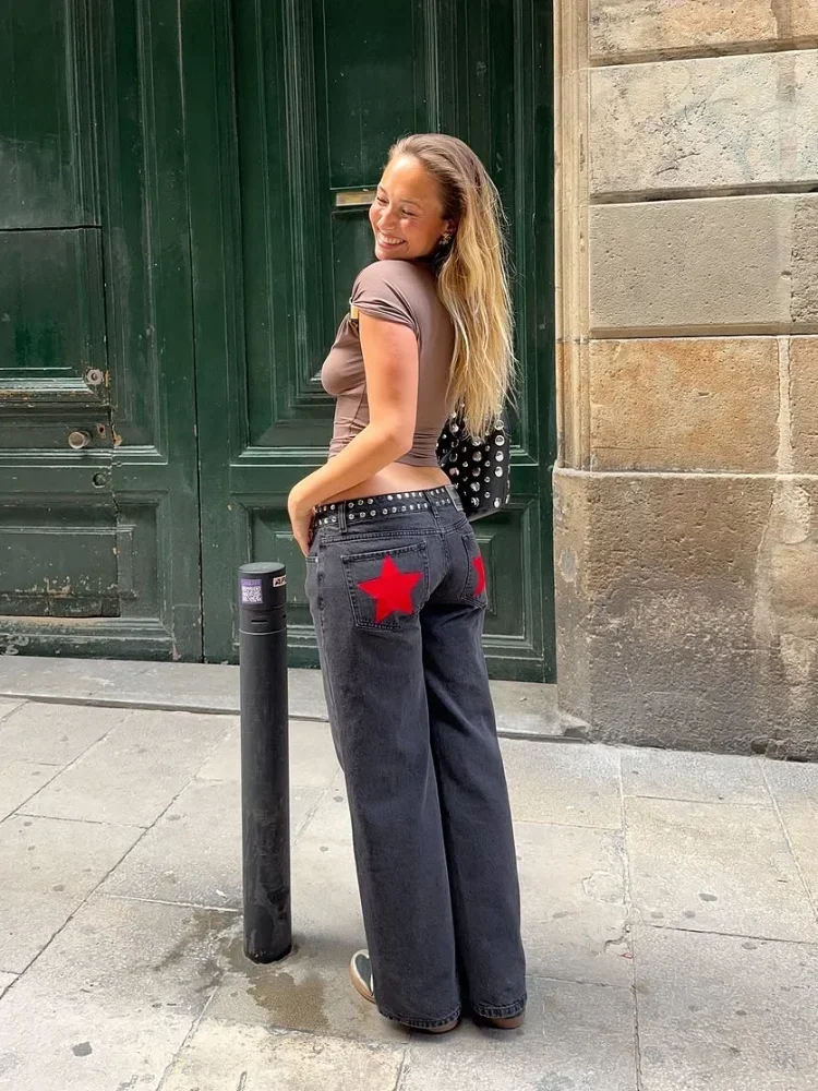 Thumbnail 3 - #30 Womens Wide Leg Denim Jeans Comparison Guide