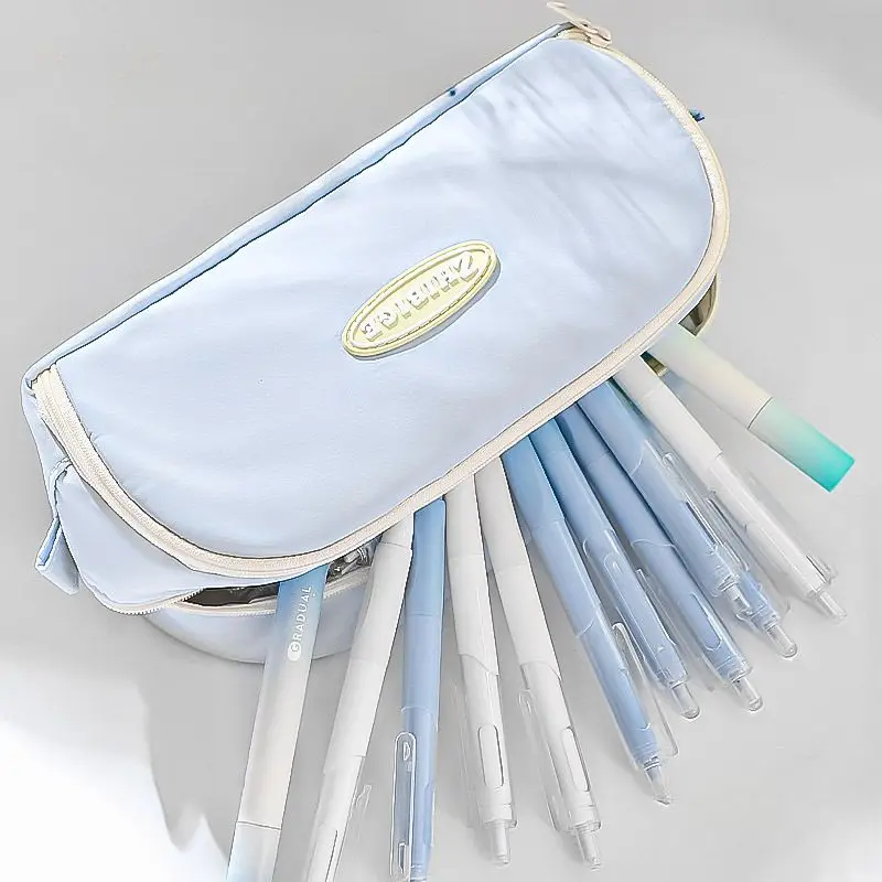 Pencil Case Large Capacity Multi-section Stationery Organizer Back to School Supplies
