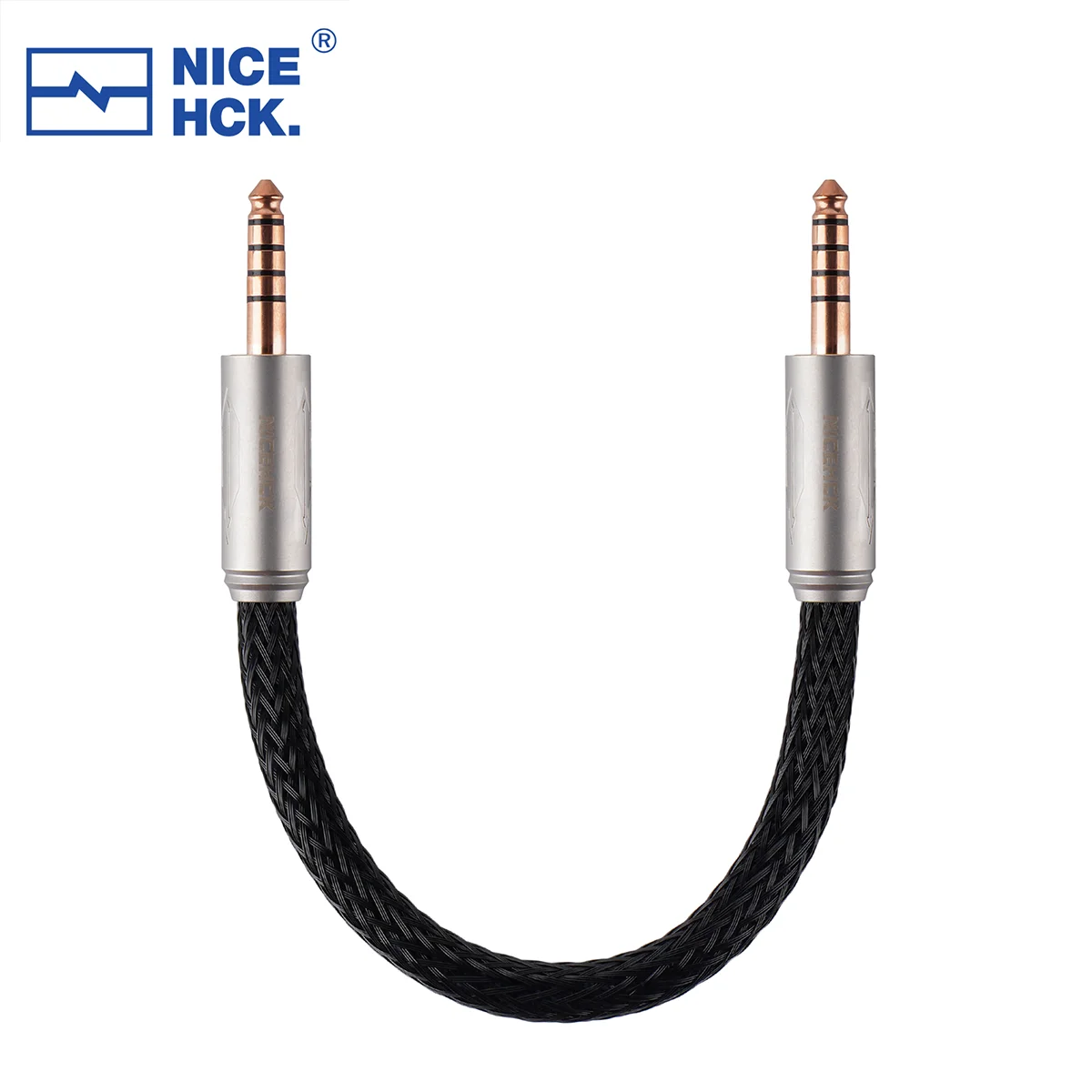 NICEHCK Power44 Non-plated OFC Degaussing 4.4mm to 4.4mm Interconnector IC Cable Audio Adapter for HiFi MP3 Music Player