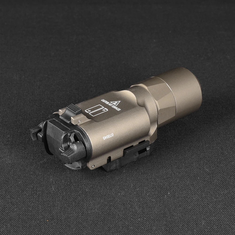 Tactical Airsoft X300U X300V Weapon Light Lumens X300 Ultra Pistol Output Tacticalt Lanterna Flashlight Glock 17 19 1911 Hunting