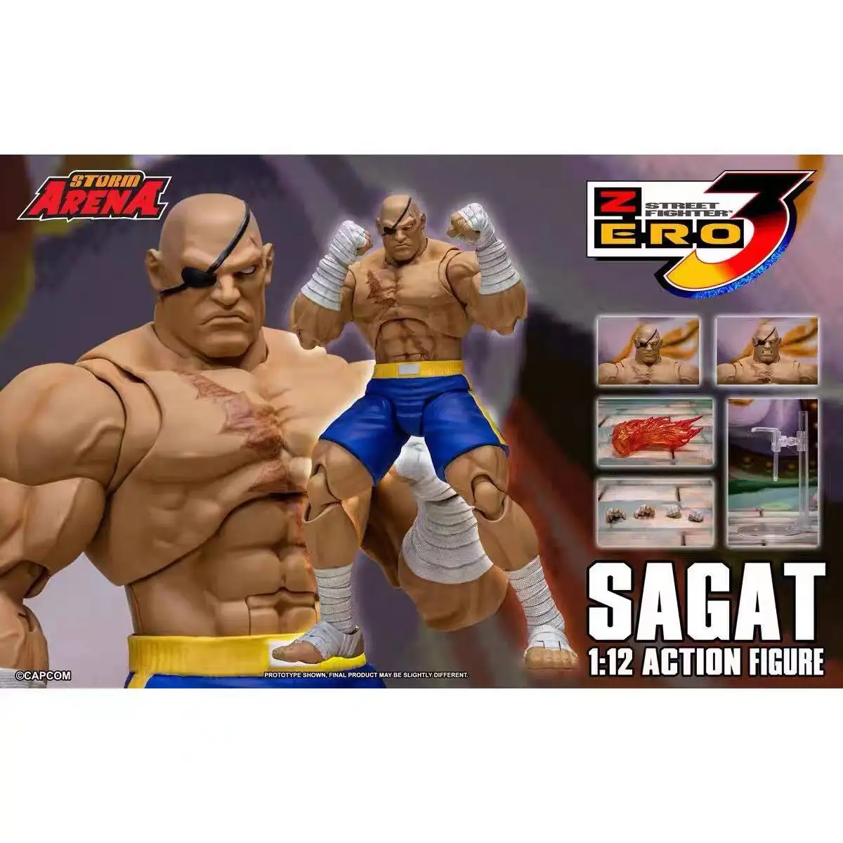 

1/12 Scale Muay Thai Fighter Movable Action Figure Collectible Model Toy
