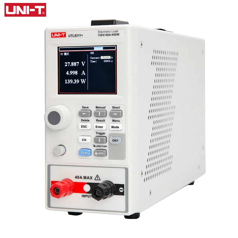 UNI-T Electronic Load Programmable UTL8211+ UTL8212+ 150V 20A Digital DC Load Battery Tester Power Supply Current Test