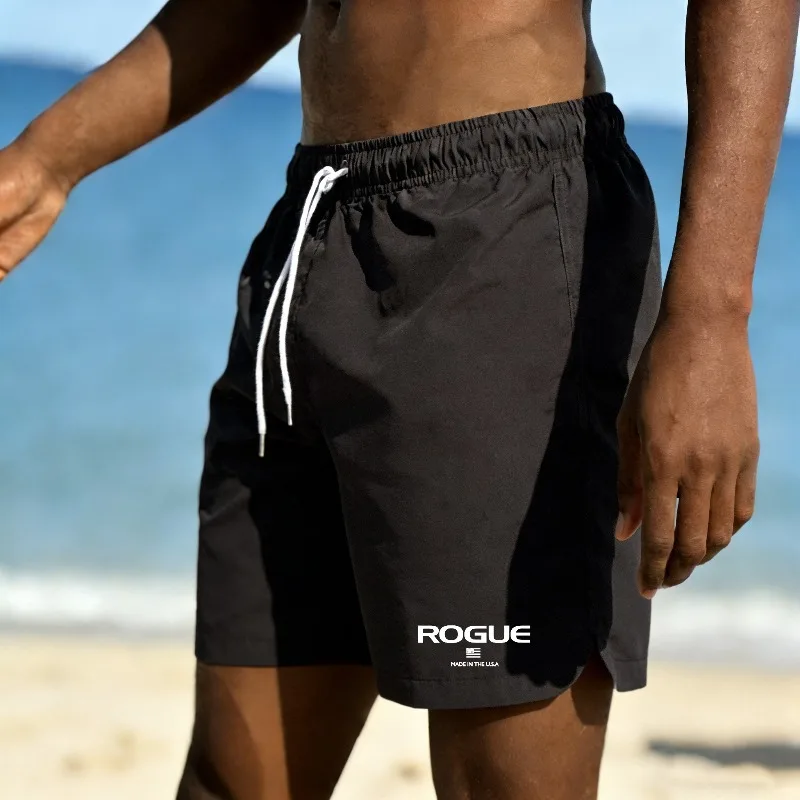 

Men's fashionable beach shorts are suitable for summer swimming, quick drying, breathable and casual shorts