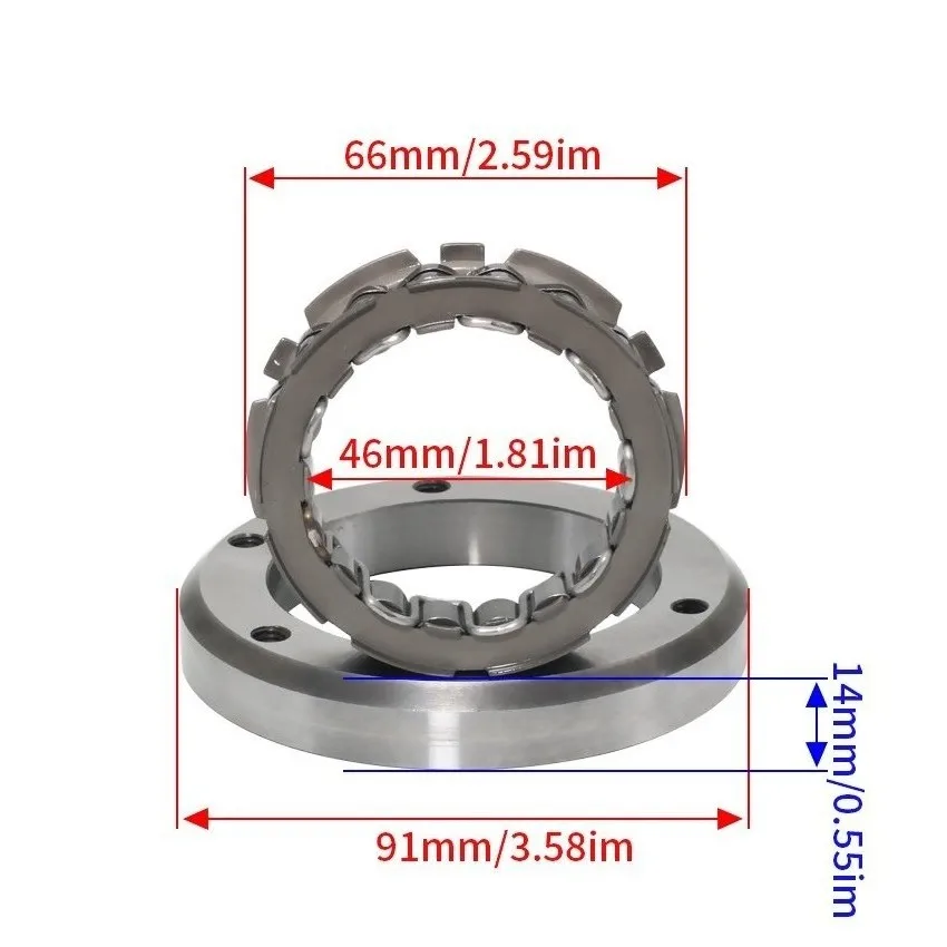 12311540516 Anlasser kupplungs teile für BMW G310 G310R K03 G310 G310gs K02 2014-2018 OEM:N7082620 Motorrad zubehör – Detail 9