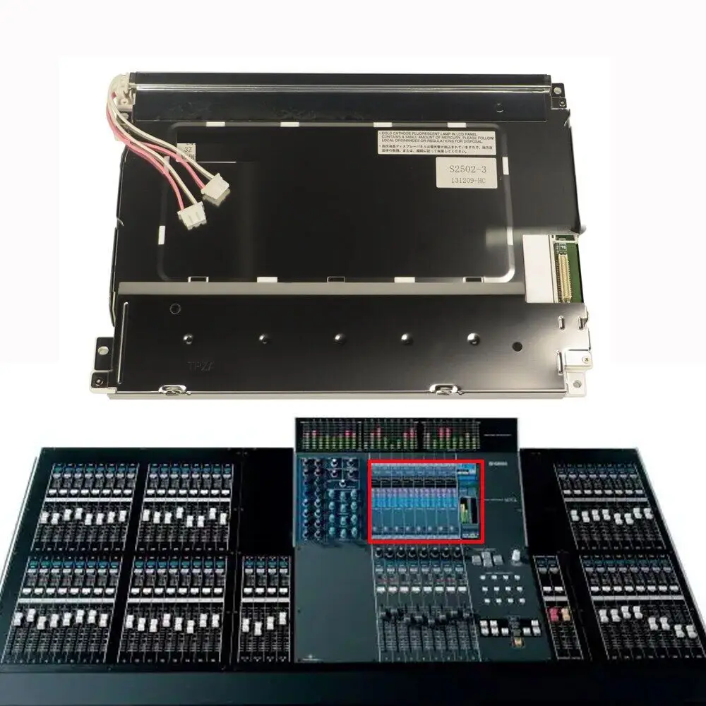 For Yamaha M7c M7cl M7CL-32 M7cl-48 M7 WE96080R LCD Display Screen  with Digitizer Touch Panel