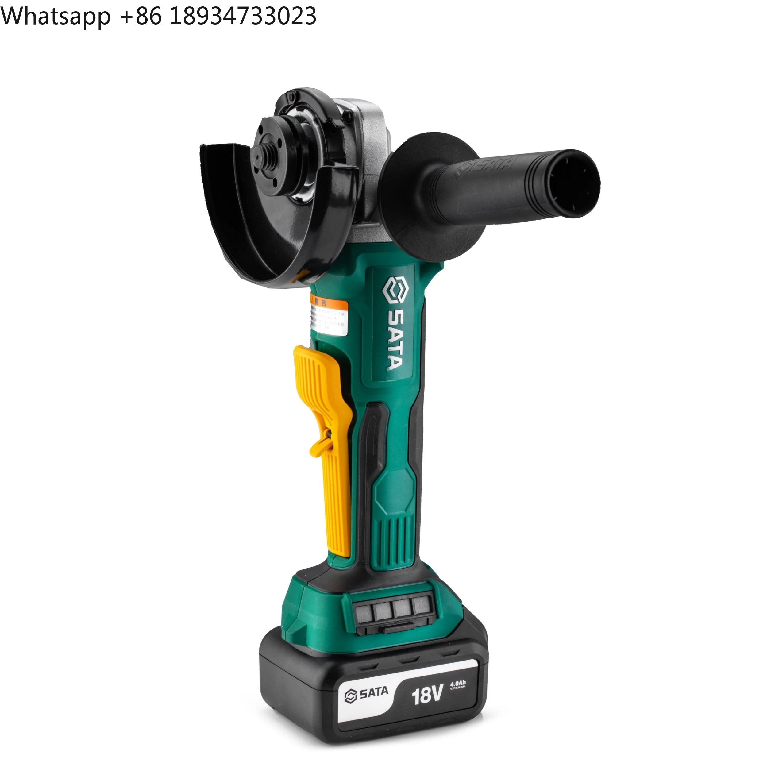 APEX SATA J Series 18V Li-ion Brushless Angle Grinder 125mm Professional Grade USA-Battery Powered
