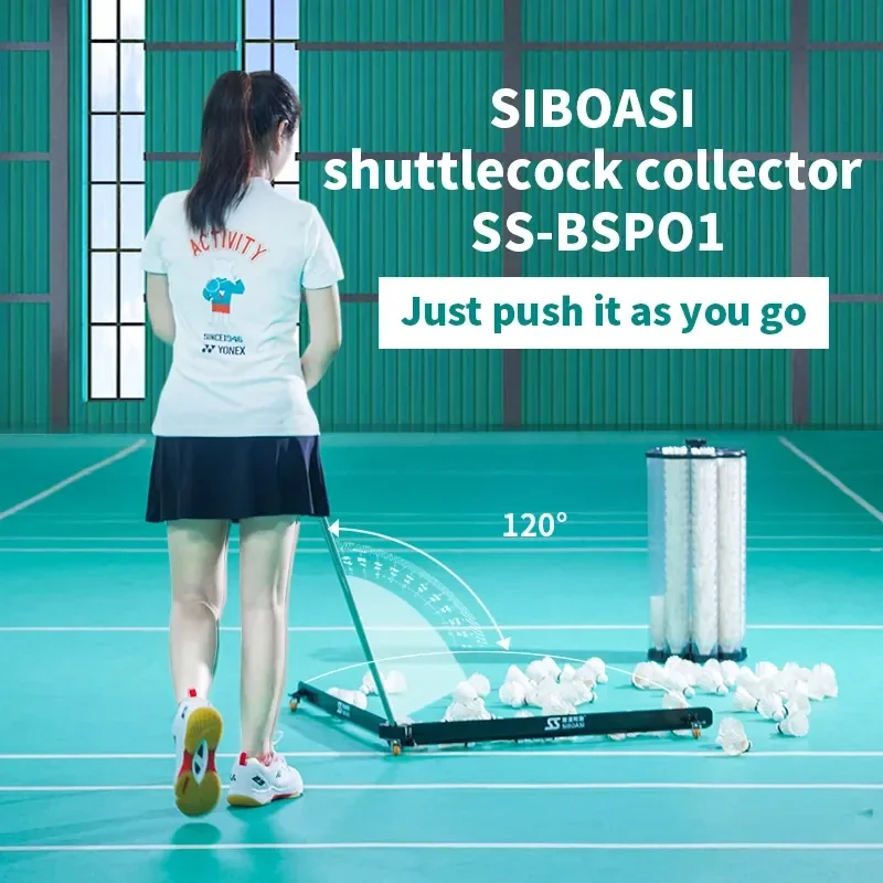 New Arrival Badminton Shuttlecock Collector BSP01 Siboasi Pick Up Device for Court