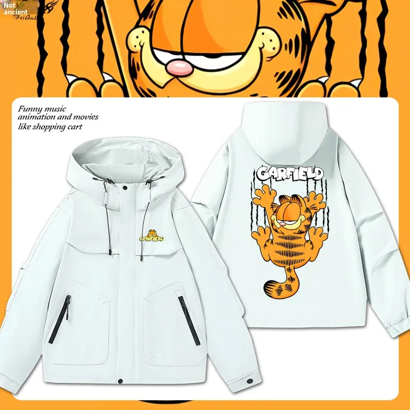 

Jaet Sle Loose Windproof Spring Autumn ex Couples Clothing Polyester Fiber Long Sve Zipper Closure