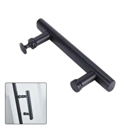 Shower Door Handles Stainless Steel Chrome Shower Glass Sliding Door Handle Bathroom Handrails Furniture Pull Hardware
