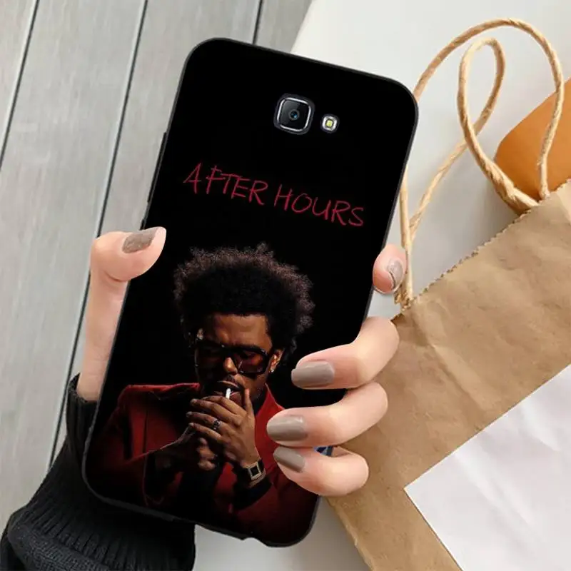 The Weeknd After Hours Phone Case For Samsung Galaxy J4 plus J6 J5 J72016 J7prime cover for J7Core J6plus