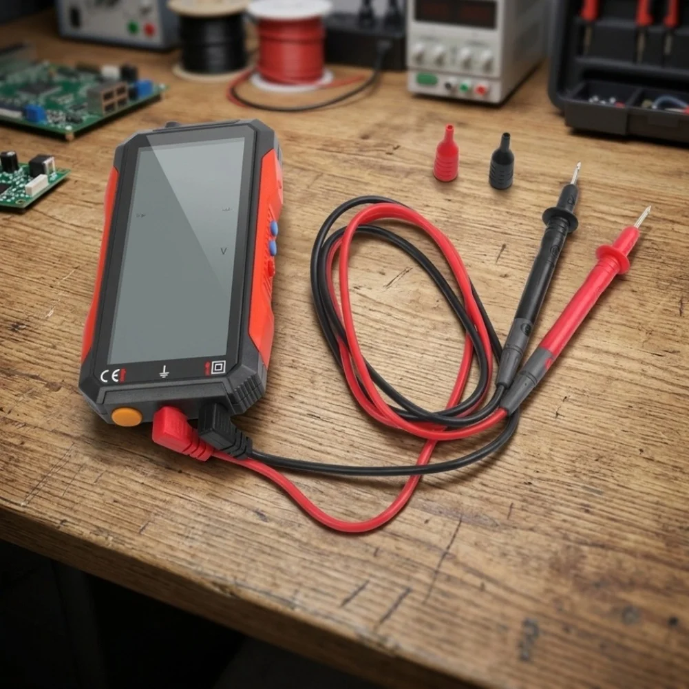 For Home Use Backlight Display for usb-c Multimeter 72 * 22 * 140mm Multimeter For Electricians Continuity Test Meter