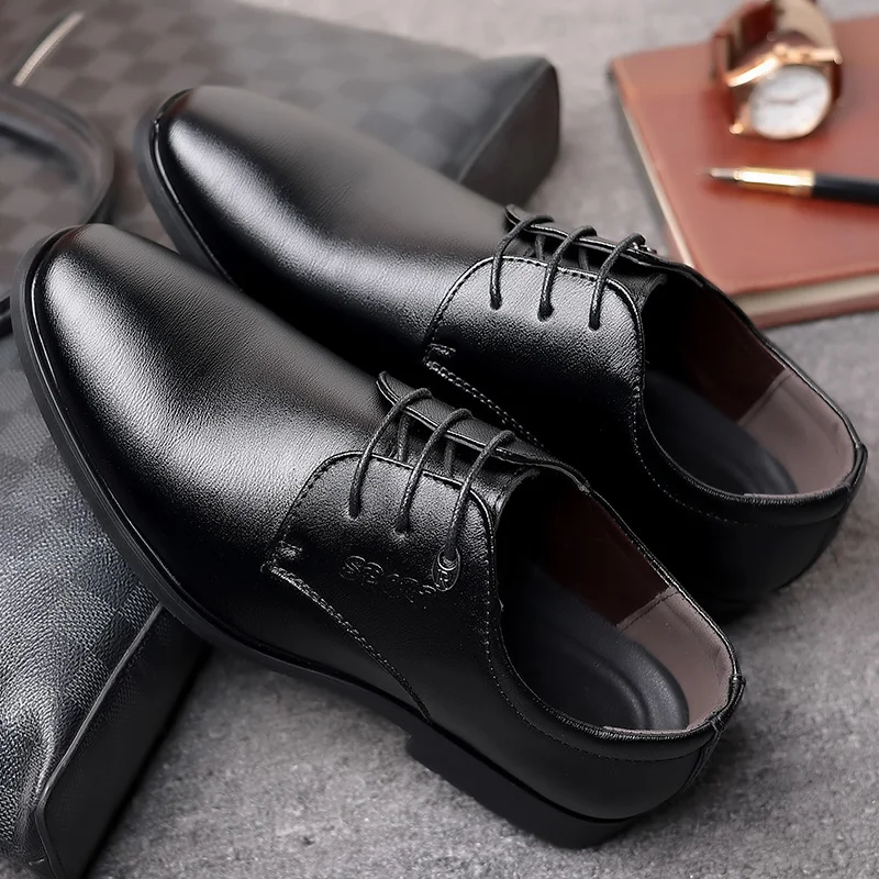 

Mens Formal Business Oxford Shoes Comfortable Breathable Leather Dress Shoes for Men