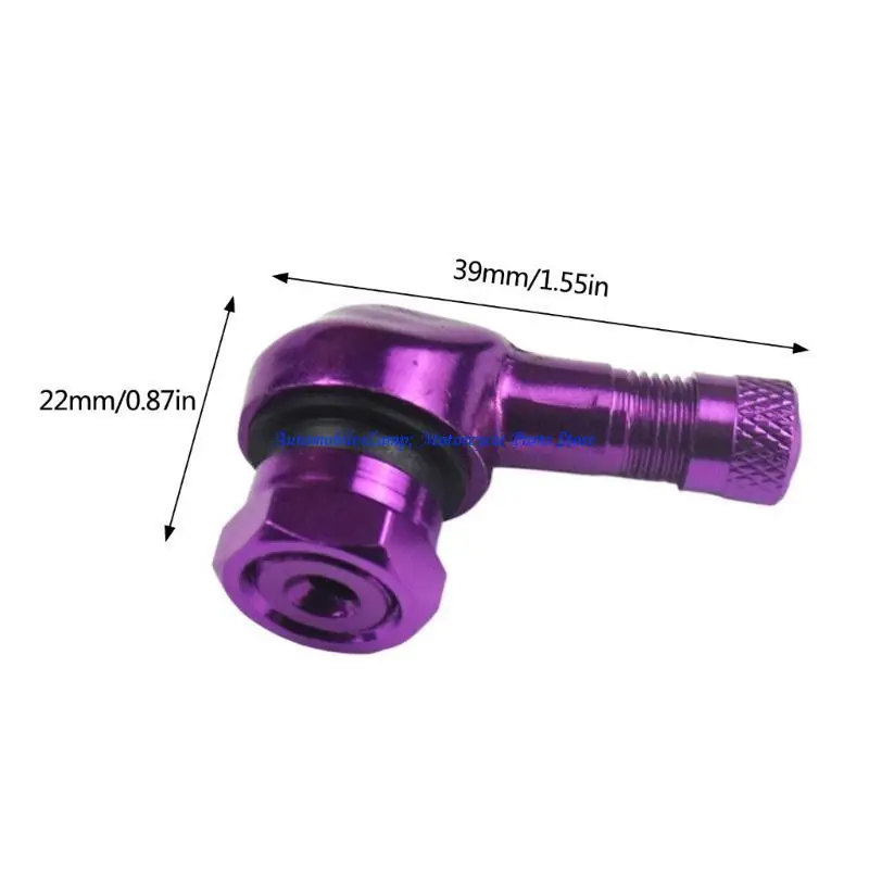 صمامات إطارات الدراجات النارية H7BD تنبع صمامات الإطارات البديلة الملحقات المعدلة