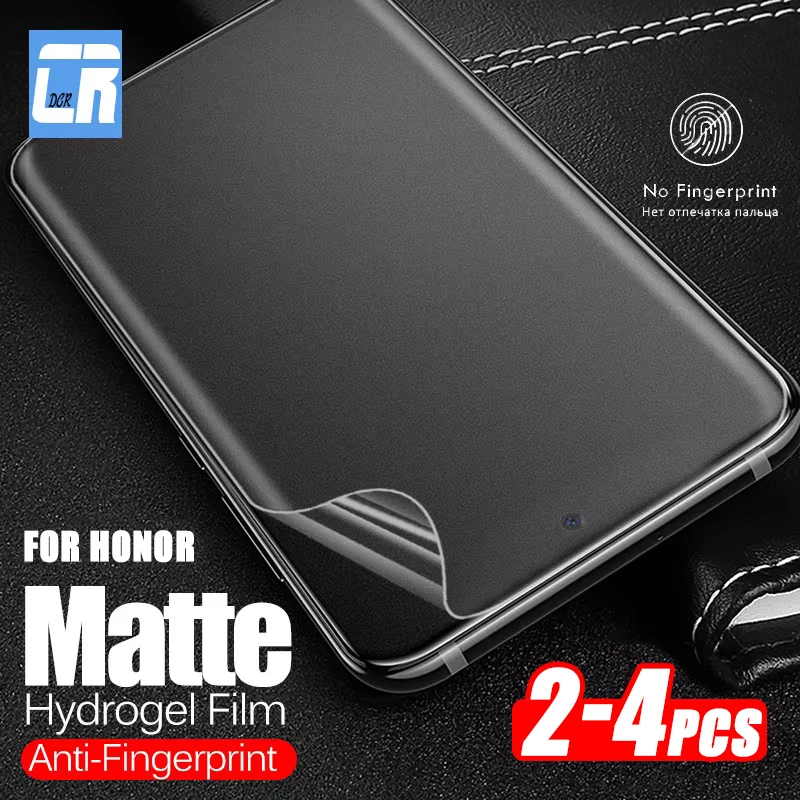 

2-4 шт. Матовая Мягкая Гидрогелевая пленка для Honor 200 90 Smart X9 X9a X8 X7 X6 X5 Plus X8a X8b X7a X7b X6a X6b, защита экрана