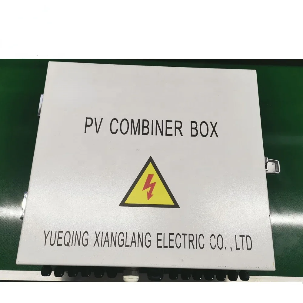 6 IN 1 OUT 6 Strings 16A 1000V DC Solar PV Array Combiner Box