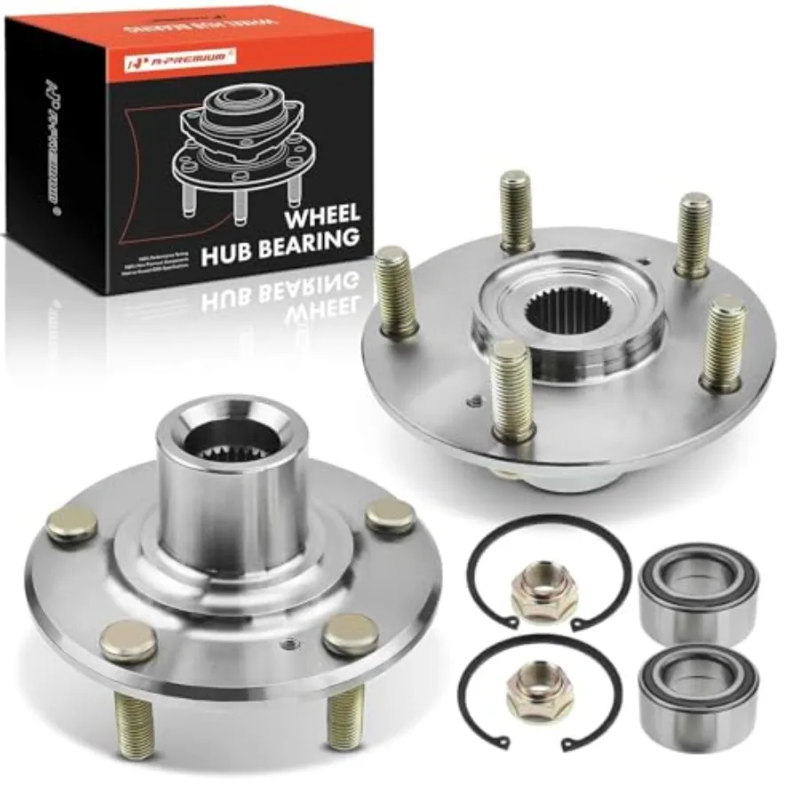 

Комплект подшипников переднего колеса и ступицы колеса A-Premium для надежной производительности в Honda Accord 2003-2007 Civic 2006-2015 гг. Элемент