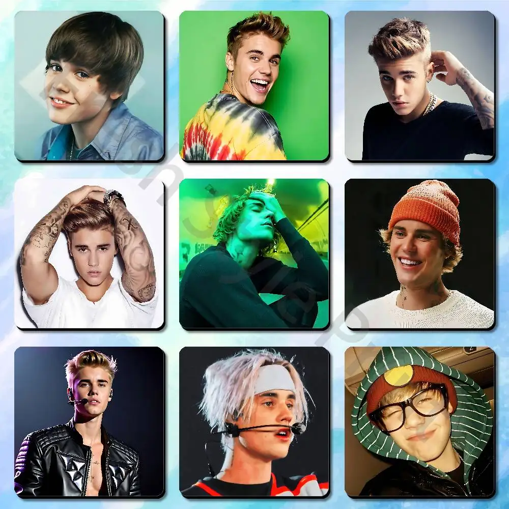 

J-Justin B-Bieber Swag Fridge Freezer Refrigerator Magnets Metal Cabinet Magnetic Sticker Cover Home