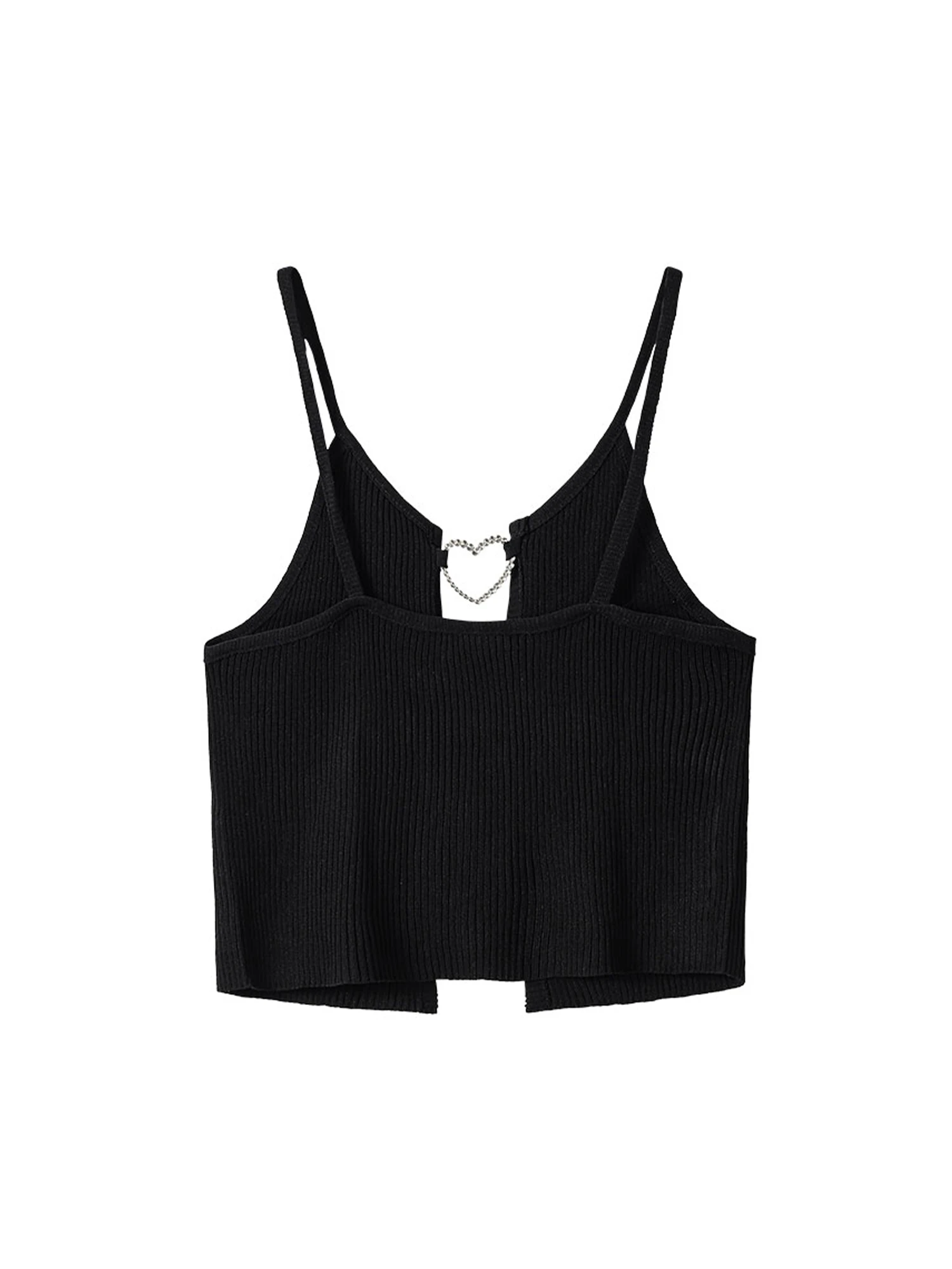 

Women Black Goth Hollow Crop Top 90s Vintage Y2k Camisole Off Shoulder Corset Top Sleeveless Tank Top 2000s Clothes Summer 2025