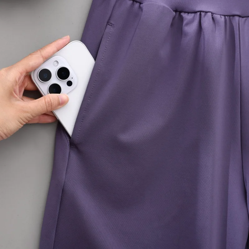 PHIGEER Mulheres verão secagem rápida correndo shorts leve lounge atlético esportes curto solto ajuste longo yoga shorts com bolsos