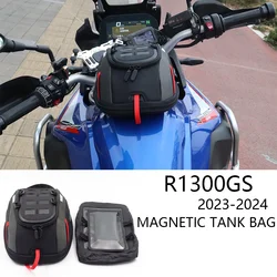 For BMW R1300GS Magnetic Tank Bag R 1300 GS Motorbike Fuel Oil Tank Bag Portable R1300 GS R 1300GS 2023 2024 Card Phone Tool Bag
