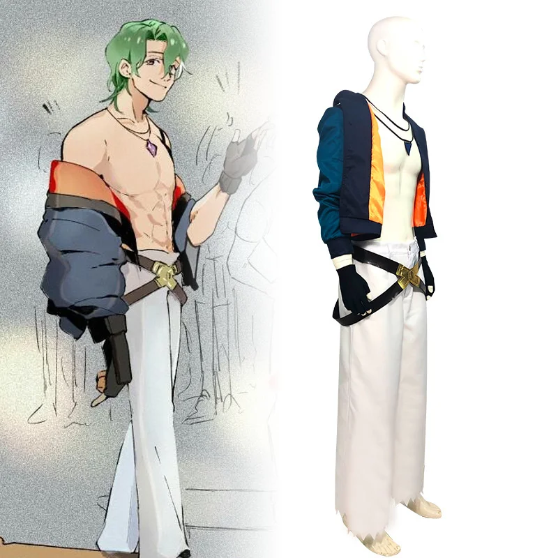 Anime sk8 o infinito joe/kojirou nanjou cosplay traje nanjou esporte uniforme halloween cosplay festa rpg traje para homem