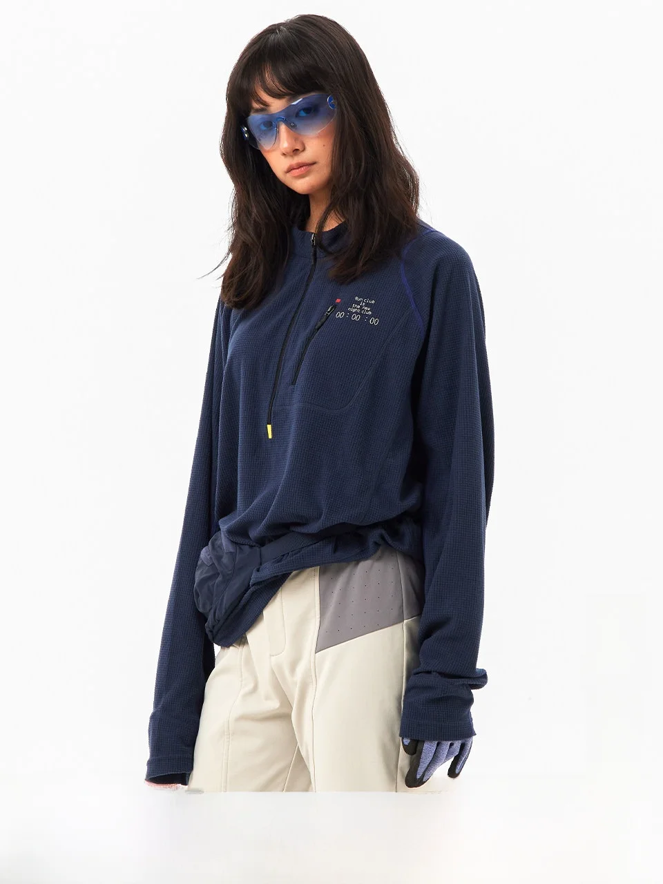 

Удобная спортивная теплая флисовая толстовка с капюшоном на молнии, с эффектом дальнего инфракрасного излучения, повседневная, свободного кроя, из полиэстера, с длинными рукавами