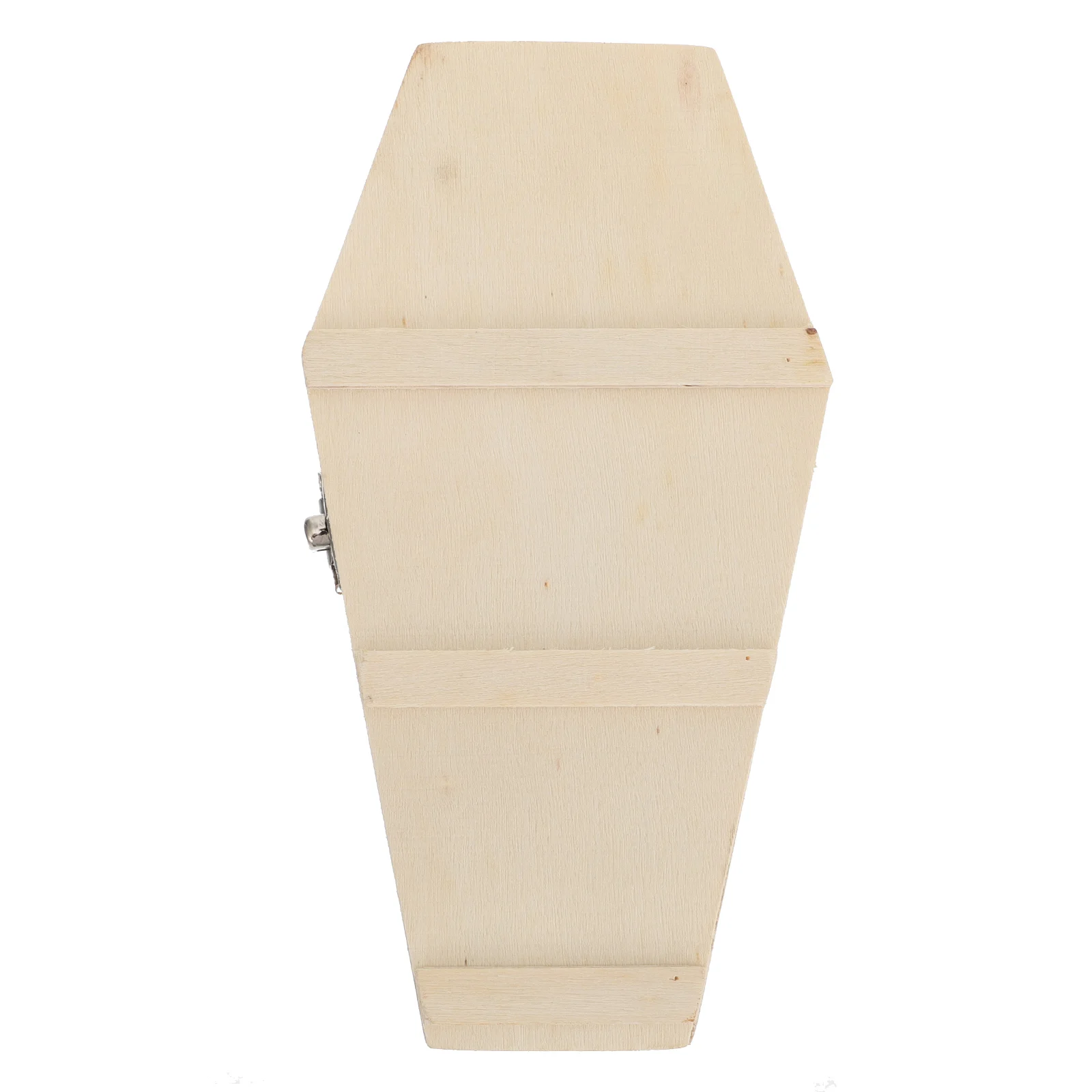 Favors Coffin Case Gift Coffin Pet Coffin Mini Hexagonal Coffin Wooden Candy Storage Pet Coffin Candy Storage Pet Coffin DIY