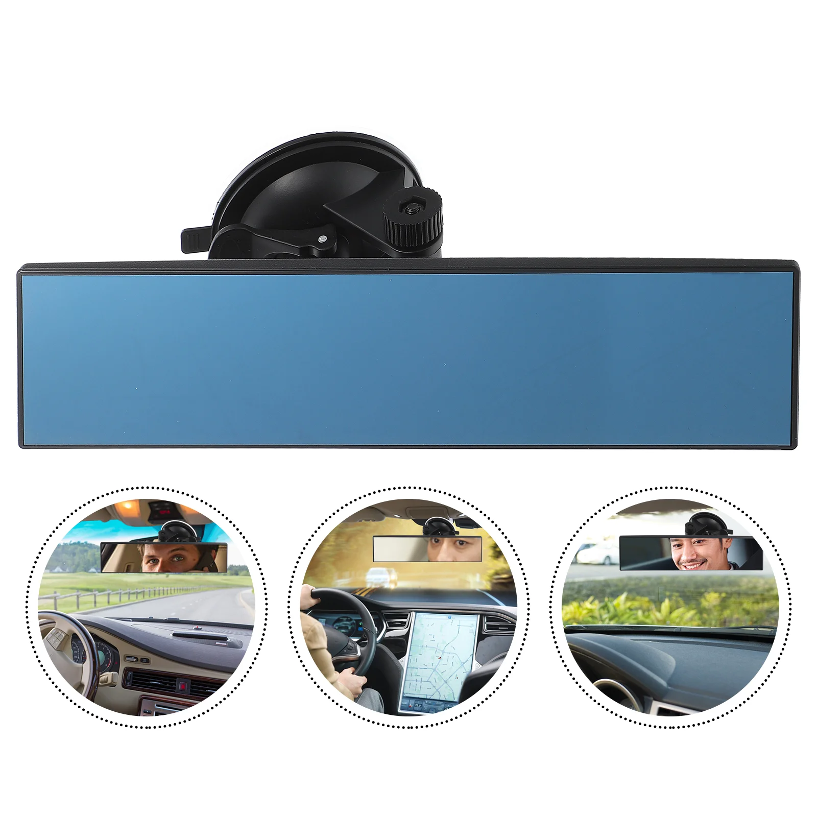 

Rearview Mirror Car for Vehicle Supply Suction Cup Reversing Interior Reverse