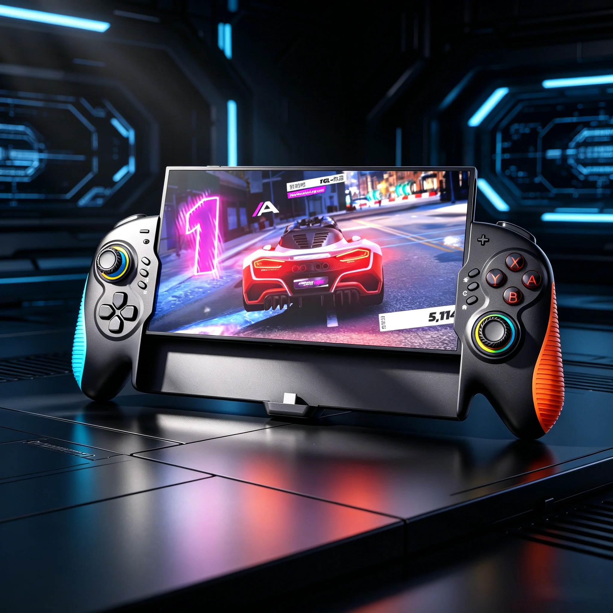 

Проводной контроллер STK-7067 для Switch 2 с джойстиком Hall, функцией макросов, RGB-подсветкой и двойной вибрацией, мгновенное пробуждение одним нажатием