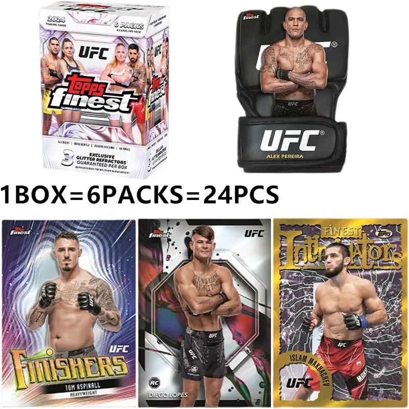 caja-de-tarjetas-coleccionables-ufc-finest-2024-oficiales-y-genuinas-tarjetas-autografiadas-raras-regalos-navidenos