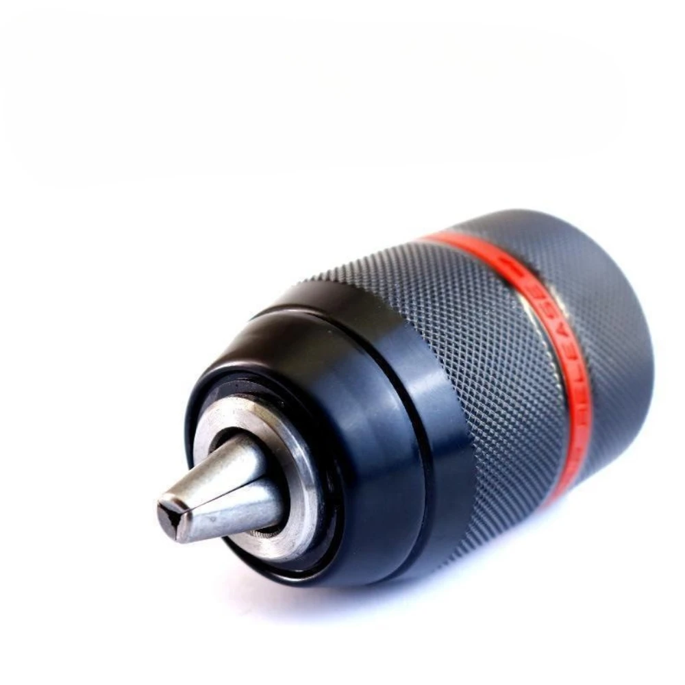 

13mm Keyless Drill Chuck Metal Heavy Duty 1/2-20UNF Ratchet Chucks Hex Shank/SDS/Socket Square Female Adaptor Hardware Tool