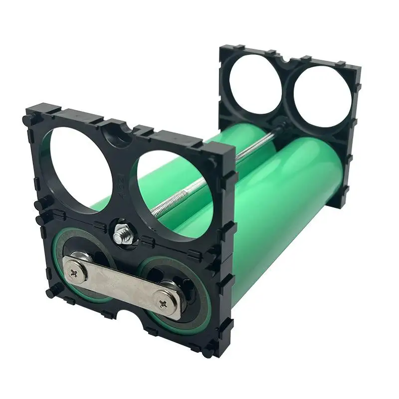 1 Set DIY Accessories Universal 46160 Lithium-Ion Cell Mounting Bracket Screw Nickel Plate Battery Contact Piece