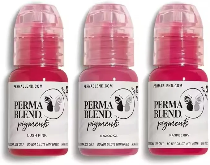 NEW  Perma Blend Permanent Makeup Inks For Eyebrows Eyeliner Lip Microblading Eyebrow Beauty Tattoo Pigment Color Art Supplies