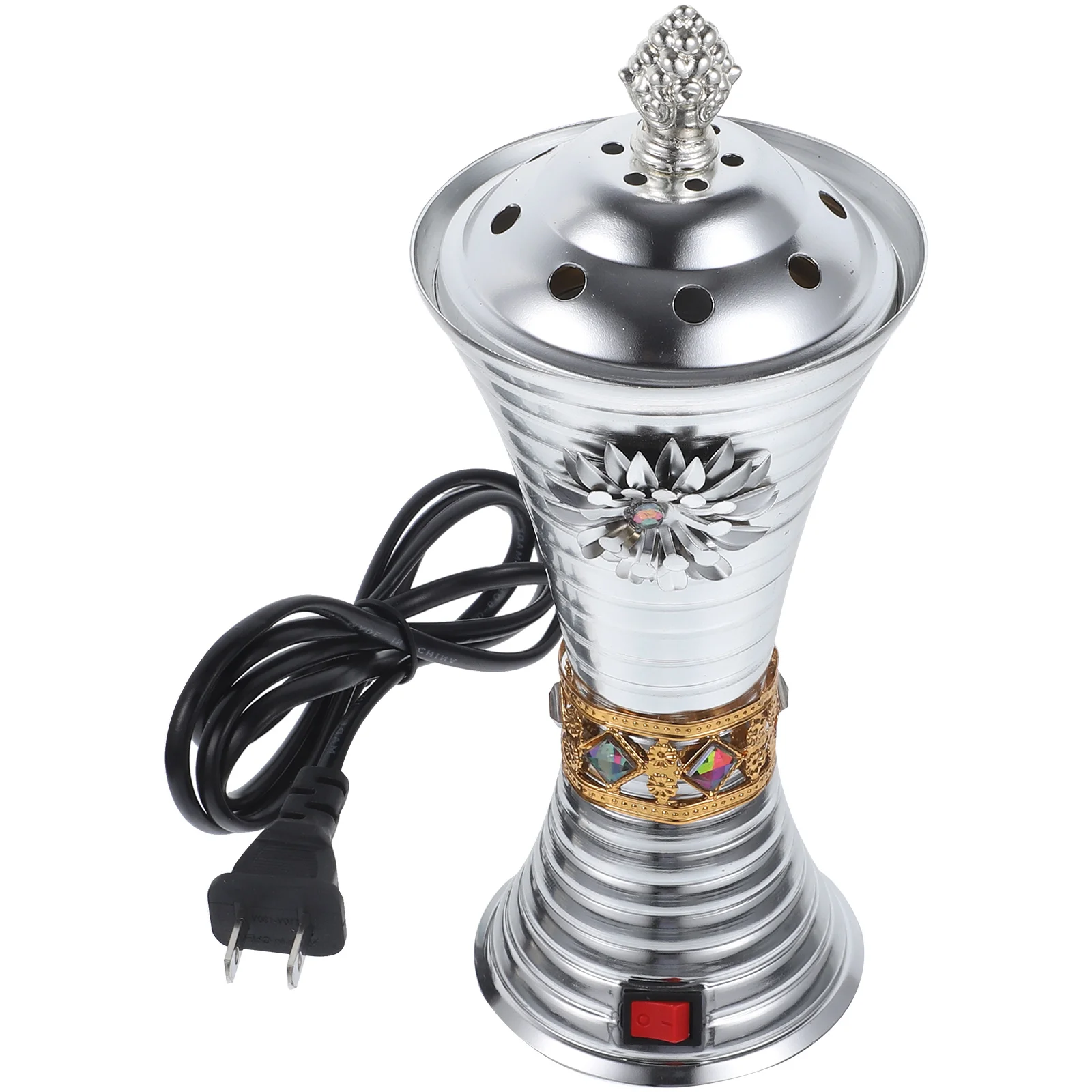

Electric Home Decor Electric Incense Burner Censer Reusable Censer Metal Reusable Incense Burner Holder