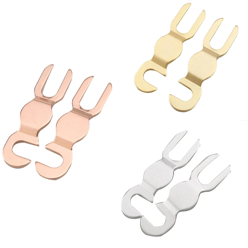 Altavoz de Audio Hifi, puente de poste de encuadernación 5N, Cable de altavoz KTV, puente, horquilla en U, conector de Terminal de Audio duradero A